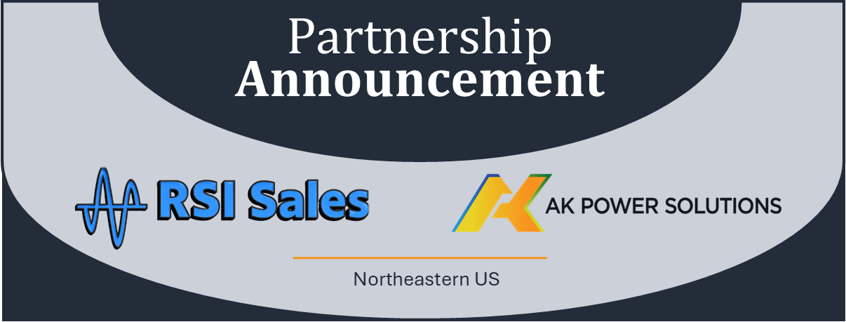 Partnership announcement RSI Sales and AK Power Solutions.